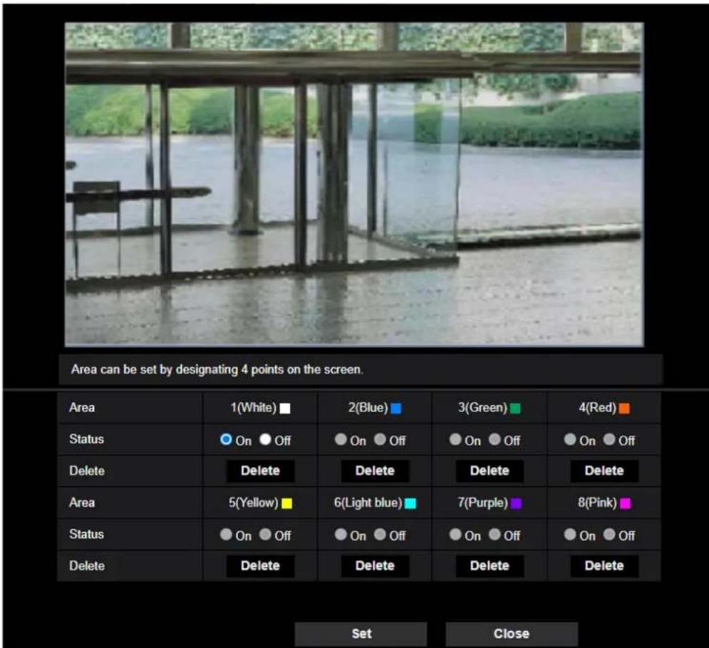 i-PRO WV-S2236LG-B - Configure the settings relating to the privacy zone (“Privacy zone” setup menu) - 1