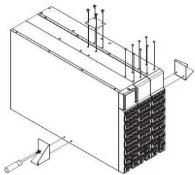 CyberPower BP192VL2U01 - Step 2: Attach the base stands and attach the dust covers - 3