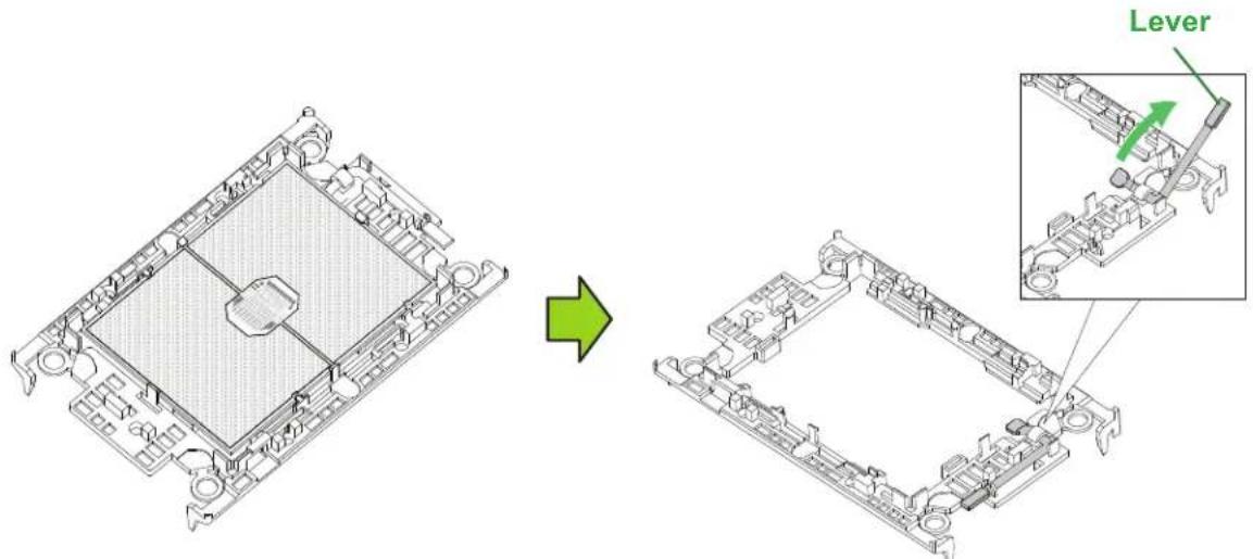 Supermicro SuperServer SYS-730A-I - Removing the Processor from the Processor Carrier Assembly - 1