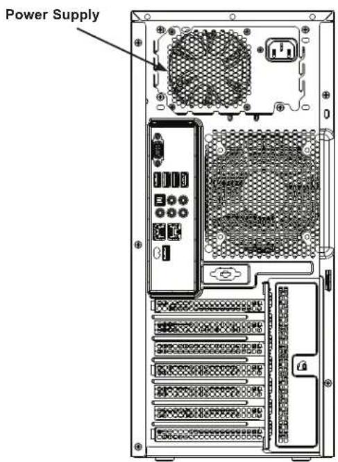 Supermicro SuperServer SYS-730A-I - Replacing the Power Supply - 1