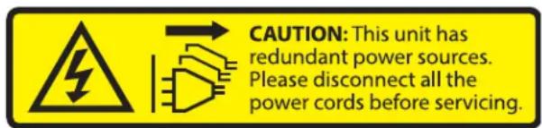 Supermicro SuperServer SYS-730A-I - Power Disconnection Warning - 2