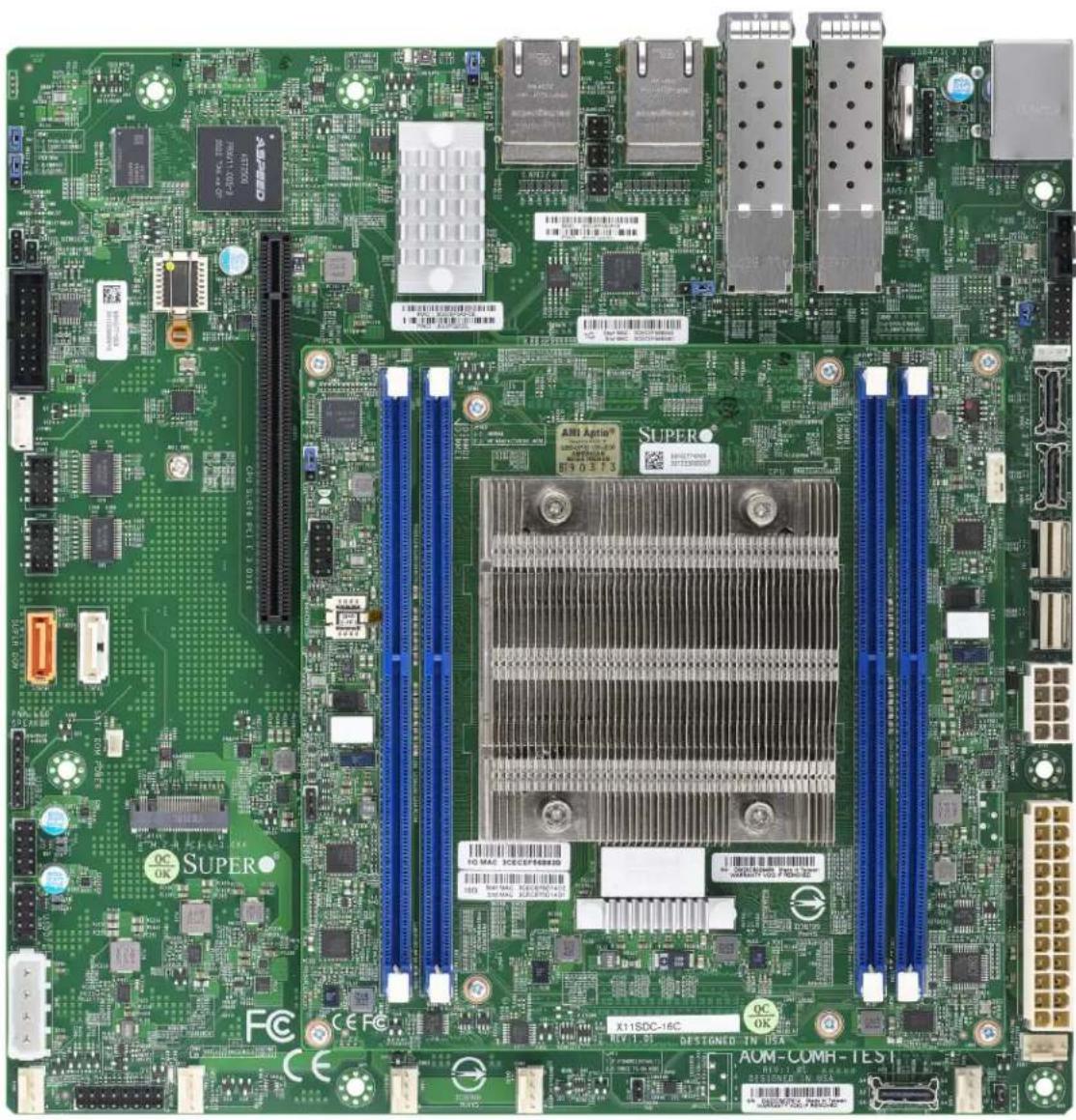 Supermicro X11SDC-8C - Important Links - 1
