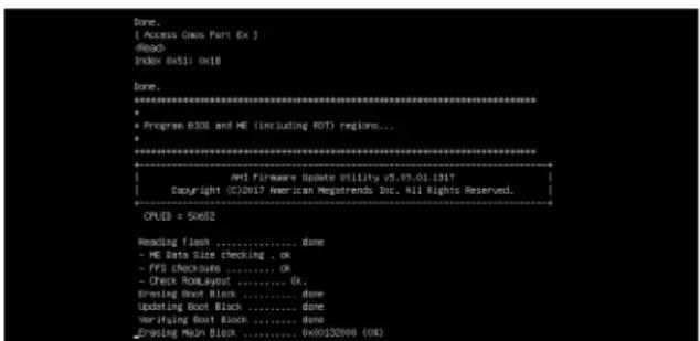 Supermicro X11SDC-8C - D.3 Recovering the Main BIOS Block with a USB Device - 11
