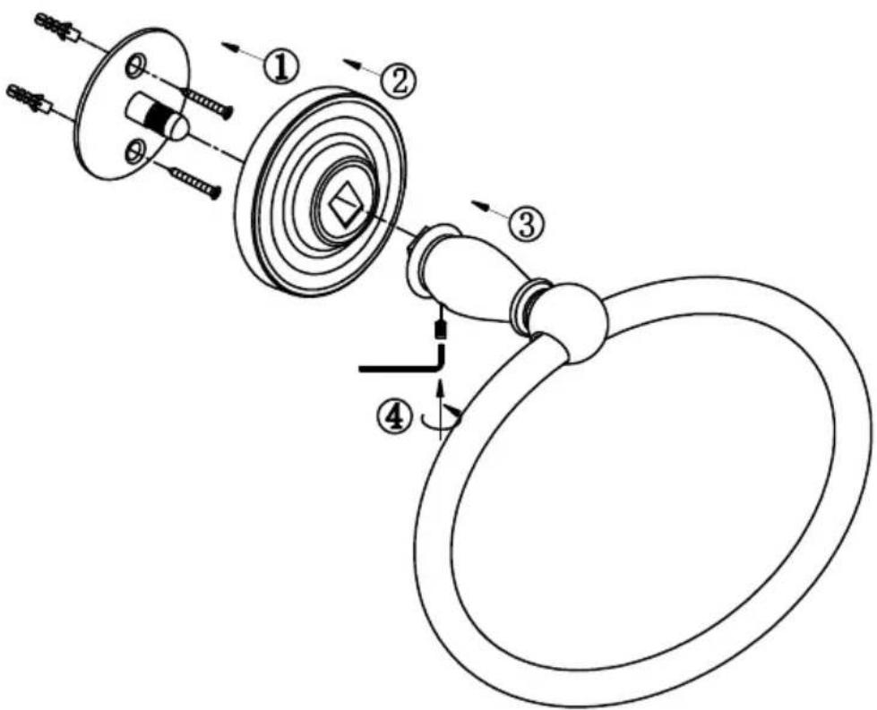 Weslock 9618SN - Instructions: - 1