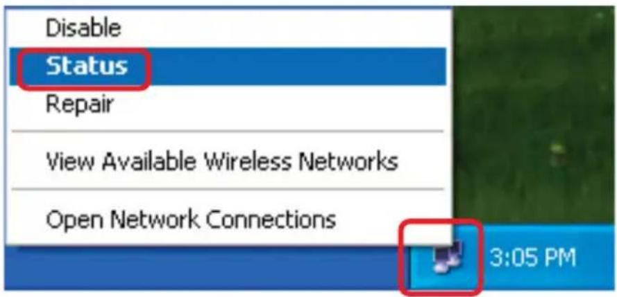 D-LINK DWL-AB520 - Checking the IP Address in Windows XP - 1