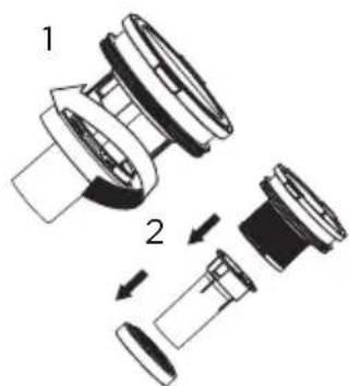 MIDEA MPO6AUBK - Cleaning The Filters - 2