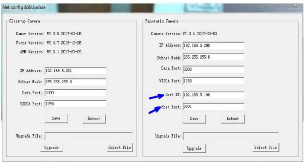 Alfatron ALF-20X-SD-TC - Configure recording and broadcasting host address - 1
