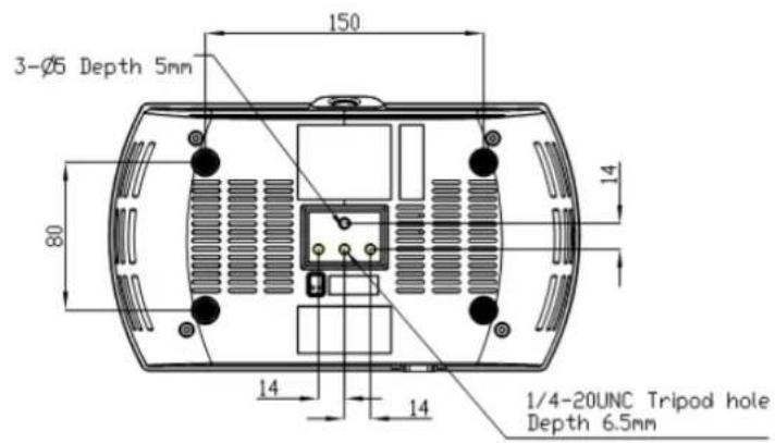 Alfatron ALF-20X-HD-TC - Dimensions - 1