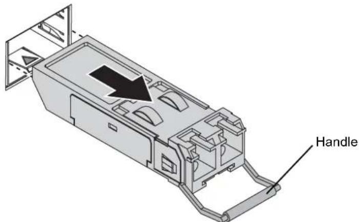 Advantech EKI-2741LXI-BE - Removing SFP Modules - 2