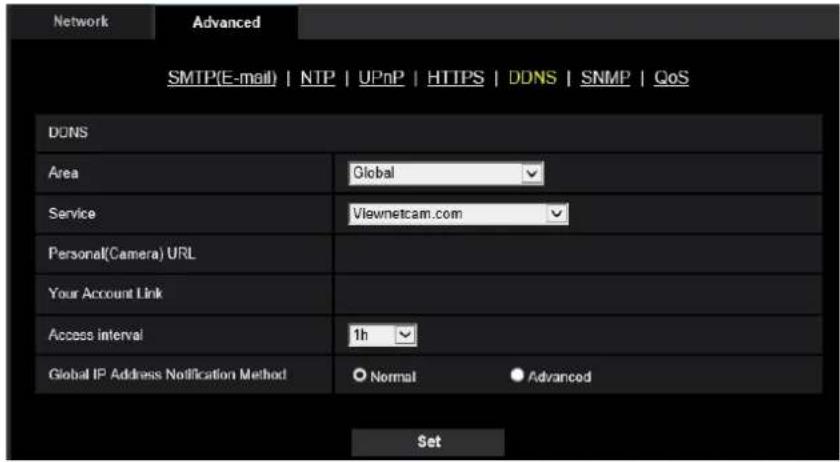 i-PRO WV-X4173 - Configure the settings relating to DDNS - 1