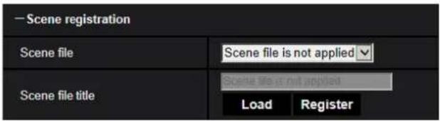 i-PRO WV-X4173 - Scene registration - 1