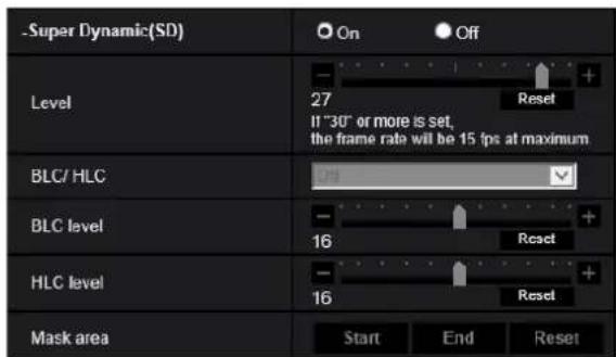 i-PRO WV-X4173 - Configure the settings relating to image quality (“Image adjust” setup menu) - 4