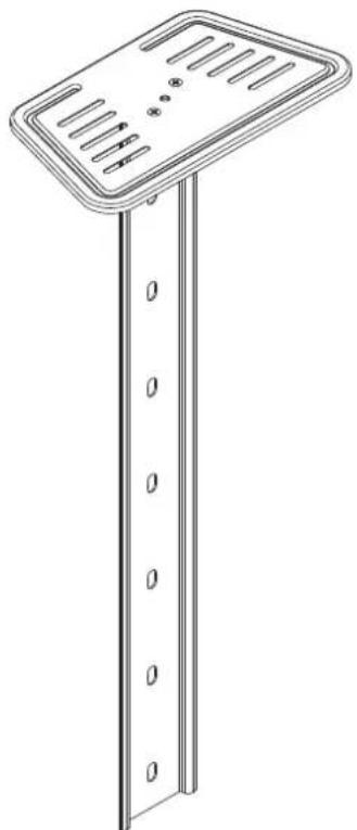 Atdec AD-TVAC-CM-B - AV Cart Camera Mount - 1