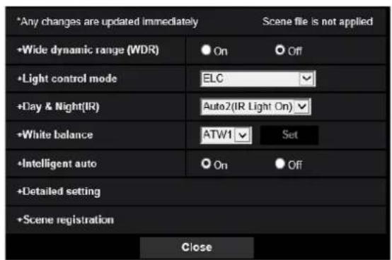 i-PRO WV-S4576LM - Set mask areas - 1
