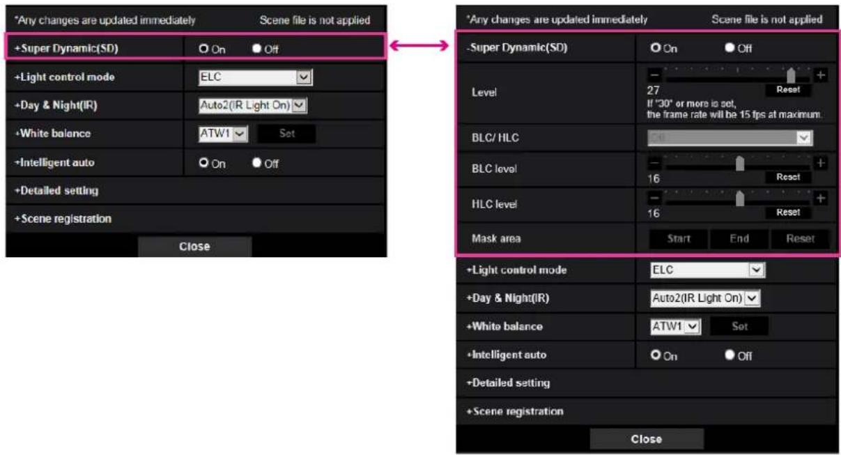 i-PRO WV-S4576LM - Configure the settings relating to image quality (“Image adjust” setup menu) - 1