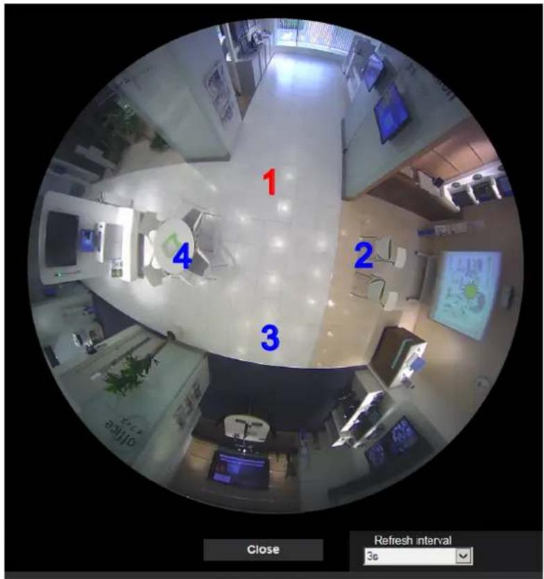 i-PRO WV-S4576LM - Fisheye Control - 1