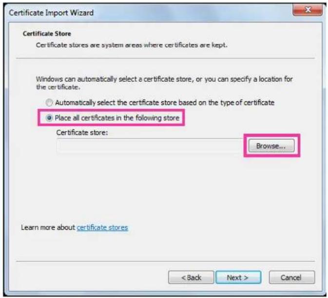 i-PRO WV-S4576LM - Obtaining the root certificate - 4
