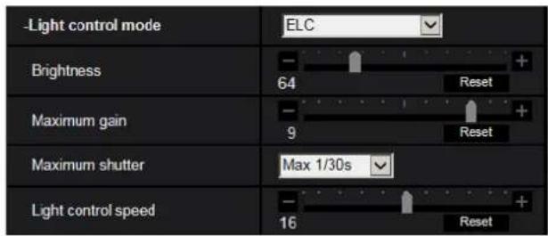i-PRO WV-S4576LM - Light control mode - 1