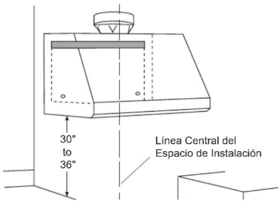 Café CV48SSLSS - Cuelgue la Campana sobre el Soporte de Madera - 1