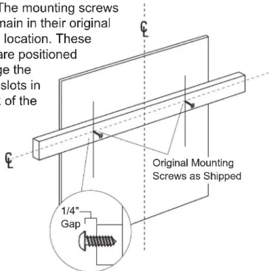 Café CV48SSLSS - SKIP THIS STEP IF INSTALLING BENEATH A SOFFIT OR CABINET, GO TO STEP 2B. - 2