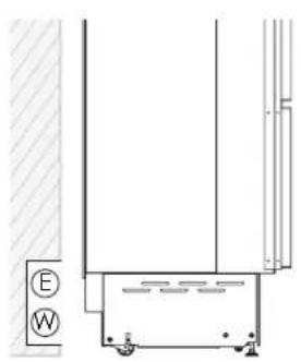 Fhiaba KS4490FZ3IASS - ELECTRICAL AND WATER SUPPLY BEHIND THE UNIT - 1