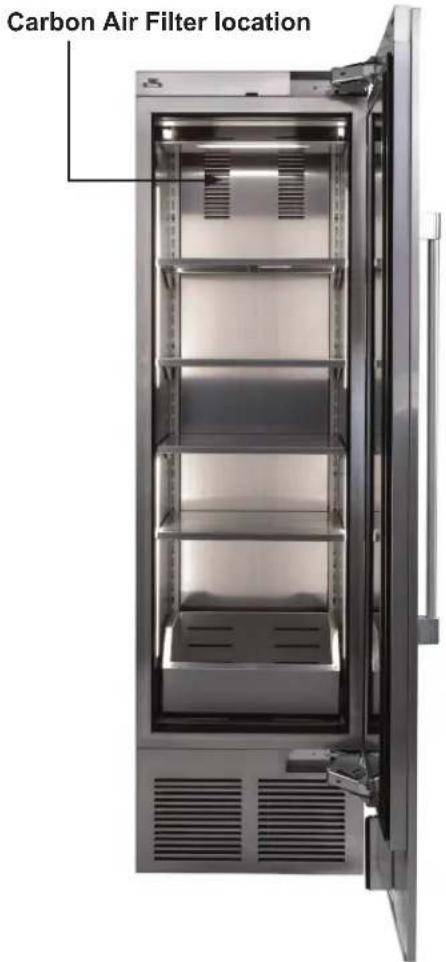 Perlick CC24C - Carbon Air Filter - 3