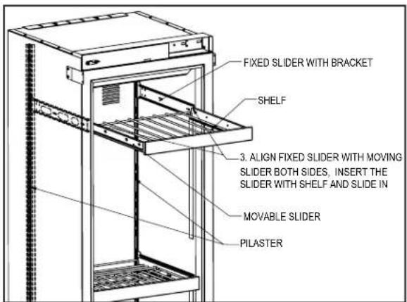 Perlick CC24C - Wine Shelving - 4