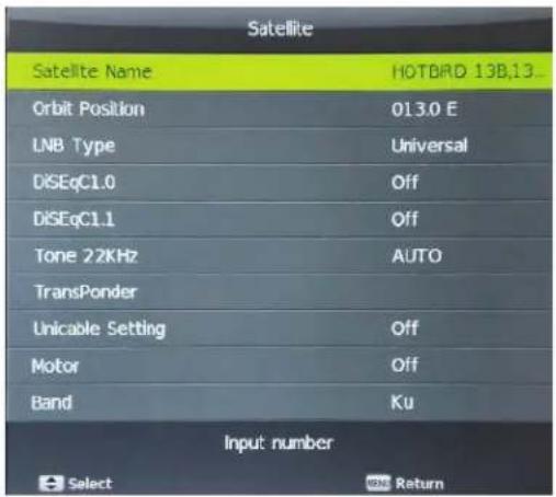 Cello ZS0222 - Satellite List - 2