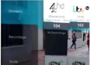 Channels 4nd Channel and 104 Recordings 103 Not Recordings Gundie CNC CNC
