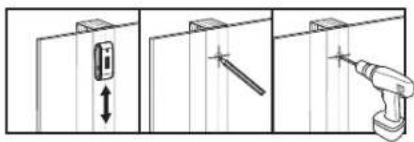 Gabor FPS-L - Attaching the Security Clamps to Wooden Studs - 2