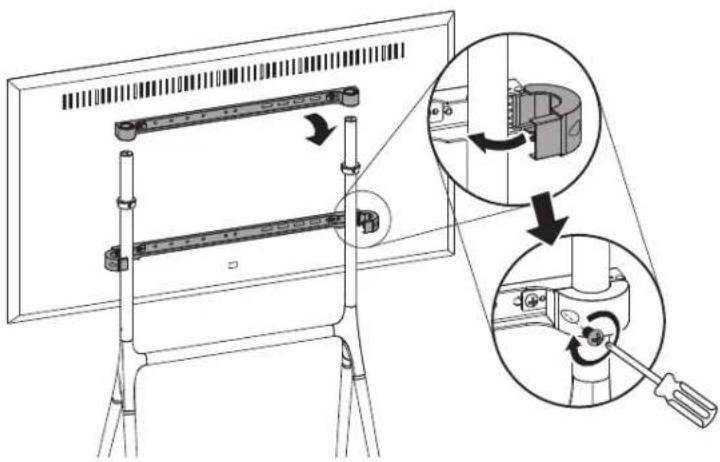 Gabor FPS-L - Mounting the Display On the Easel Stand - 4