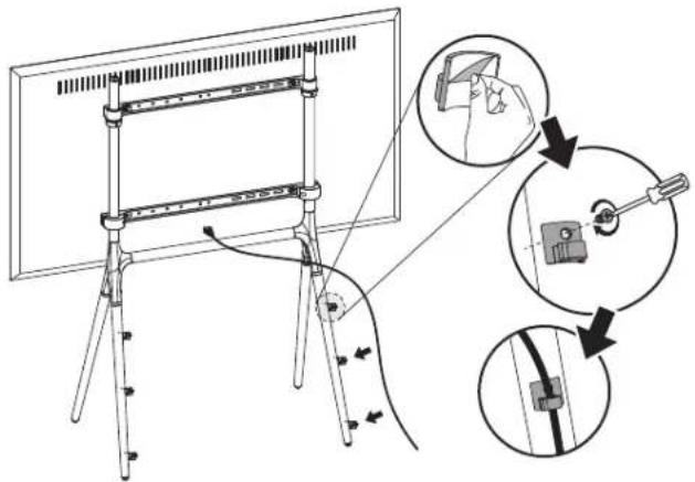 Gabor FPS-L - Attaching the Security Clamps to a Concrete Wall or Concrete Blocks - 8