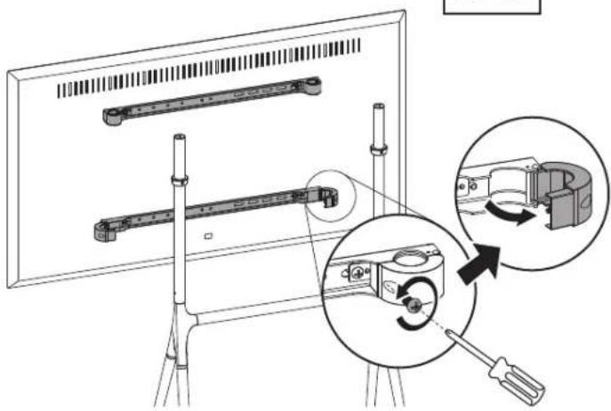 Gabor FPS-L - Mounting the Display On the Easel Stand - 3