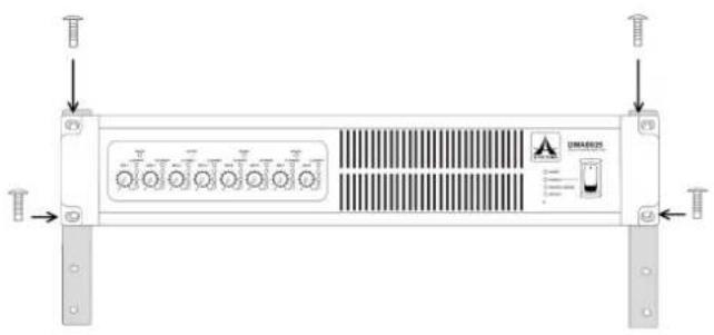 PHONIC DMA8413D - MONTAJE RACK - 1