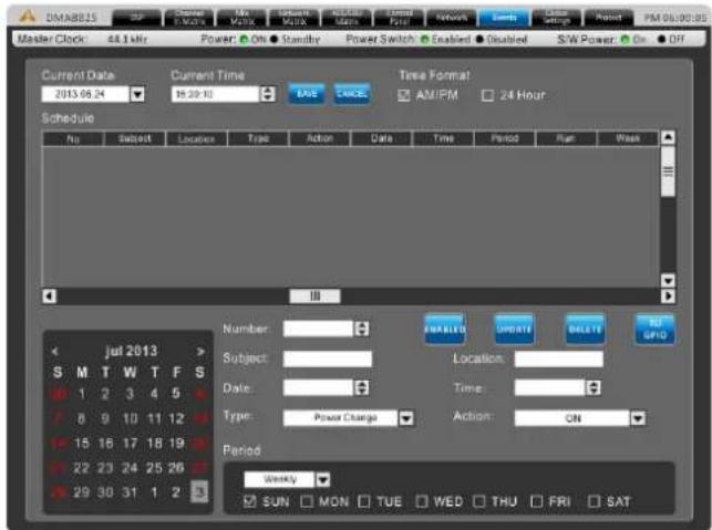 PHONIC DMA8413D - Hora Actual & Fecha Actual / Current Time & Current - 1