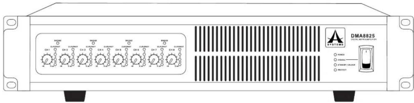 PHONIC DMA8425 - User's Manual Manual del Usuario - 1