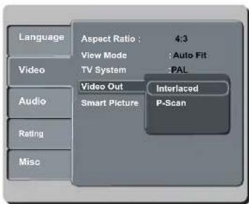 PHILIPS DVP3747 - Step 3: Setting up Progressive Scan feature - 1