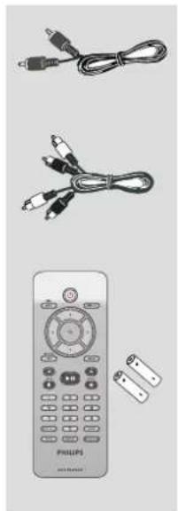PHILIPS DVP3028 - Supplied accessories - 1