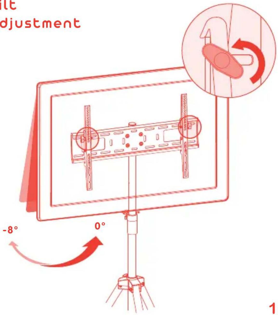Helder FPTM-70-2 - Tilt Adjustment - 1
