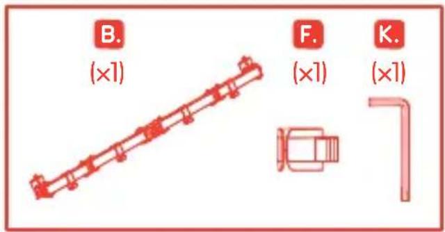 Helder MM-DAT1 - Attaching the Monitor Mount - 1