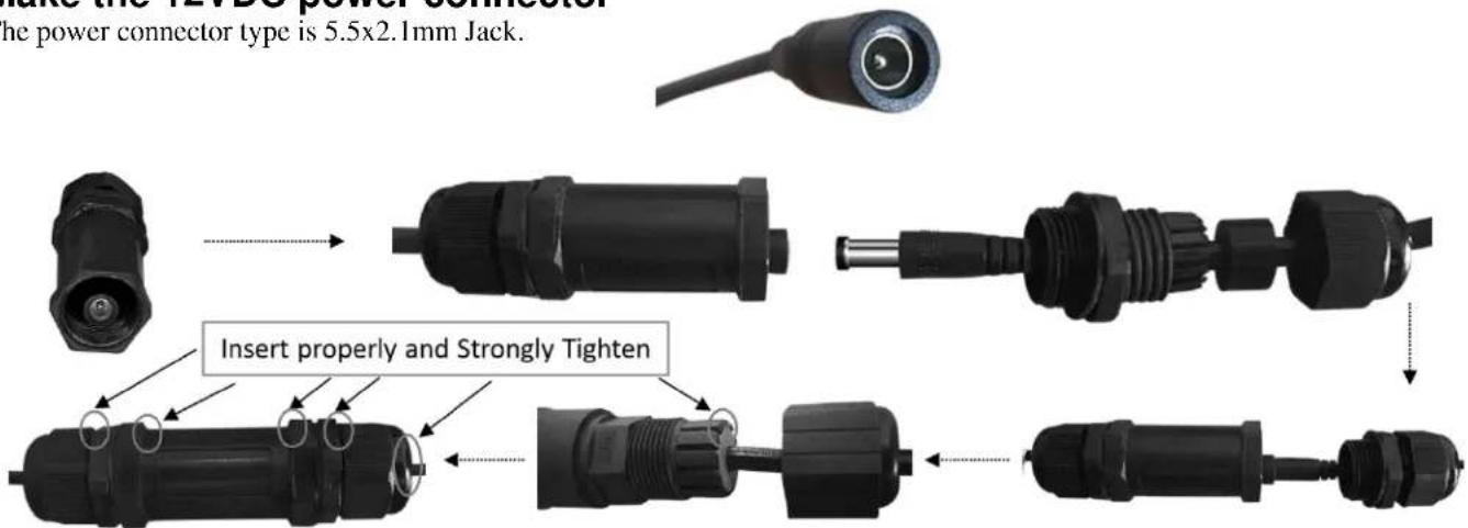 Bolin Technology FEX-SN-M02202021 - Make the 12VDC power connector - 1