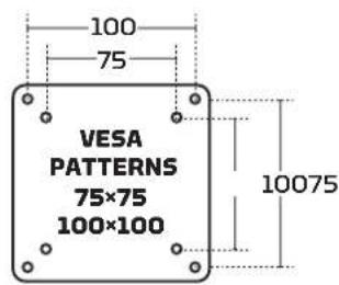 Gabor DMF-100 - Selecting the Right VESA Mounting Hardware for Your Display - 2