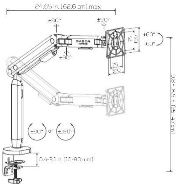 Gabor DMF-100 - Product Specifications - 1
