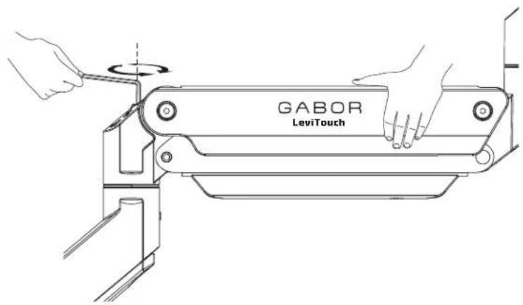 Gabor DMH-10B - Balancing the Arm - 1
