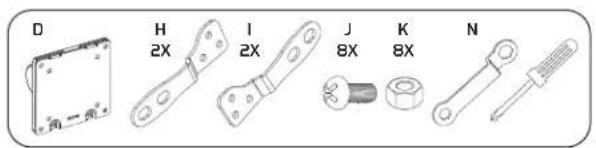 Gabor DMH-10B - Attaching the Monitor Mount - 5