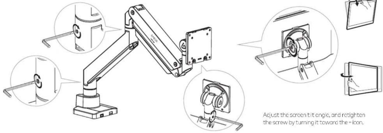Gabor DMH-10B - Adjusting the Tilt Angle - 2