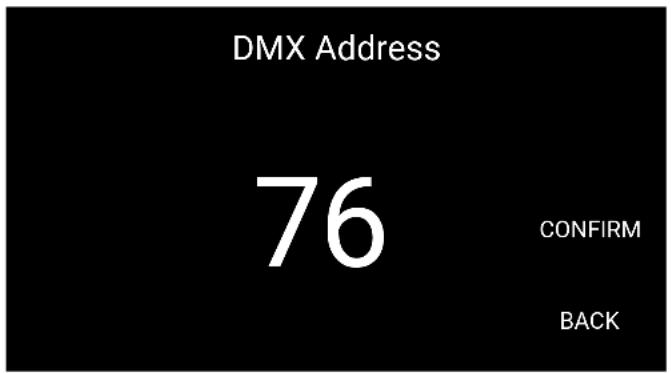 Luxli ORC-TAIKO-2X1 - Setting the DMX Address - 1