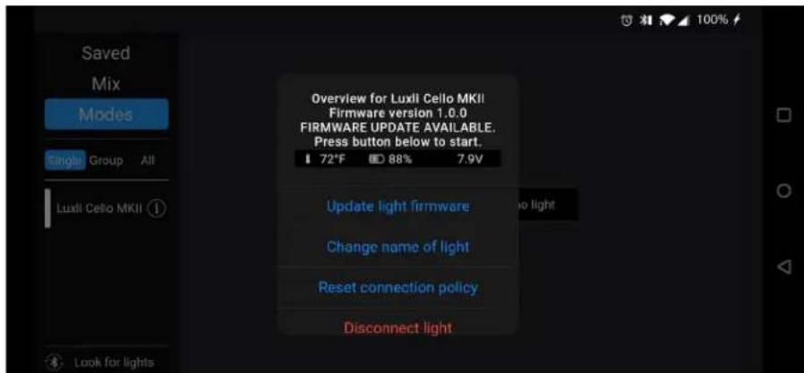 Luxli ORC-CELLO-M2 - Updating the Firmware - 2