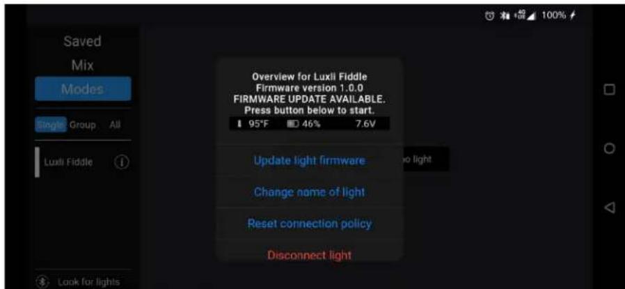 Luxli ORC-FIDDLE-01 - Updating the Firmware - 2