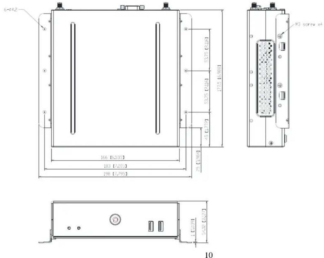 AOPEN DE7600M - Chassis and Holder Dimension - 2